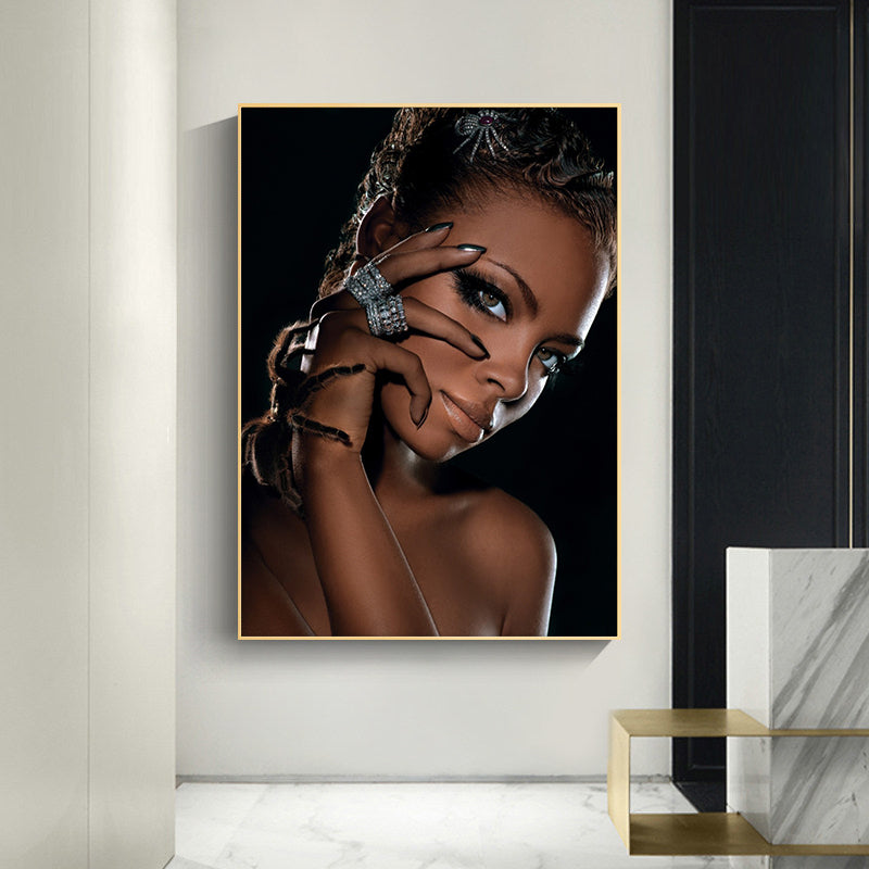 Quadro figura astratta