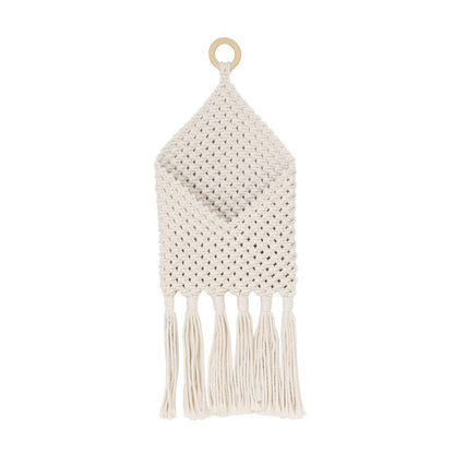 Arazzo bohemien cotone e corda