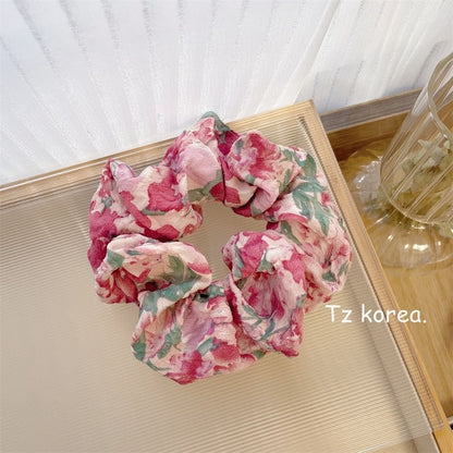Elastico capelli fiori