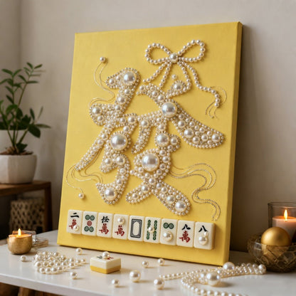 Quadro diamante fiori