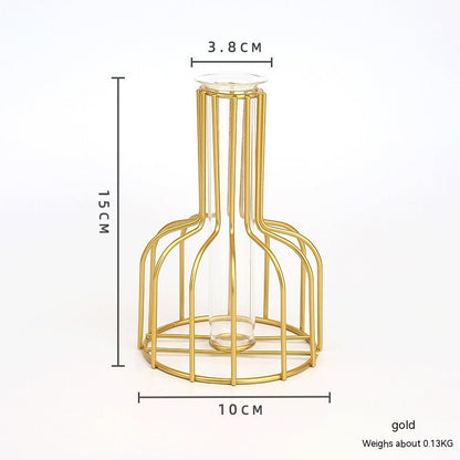 Vaso in vetro geometrico