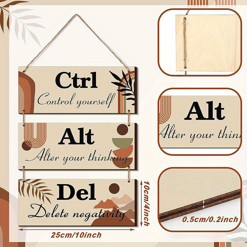 Cornice legno motivazionale