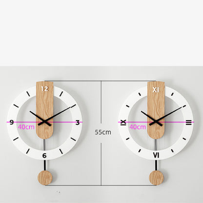 Orologio da parete Legno pendolo