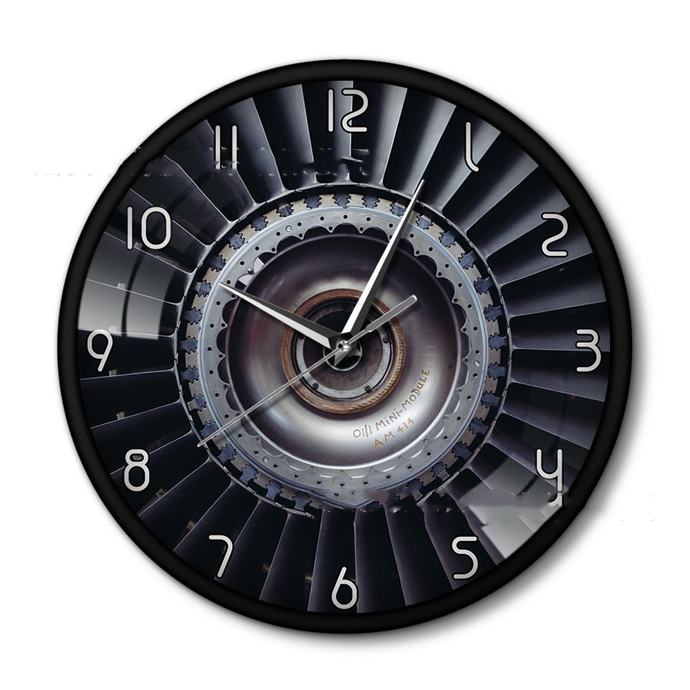 Orologio da parete Ventaglio nero