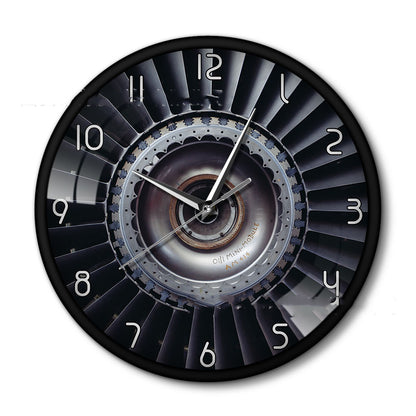Orologio da parete Ventaglio nero