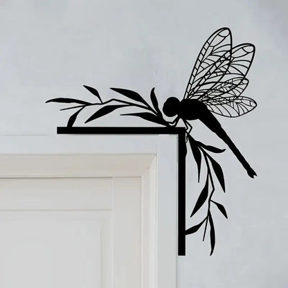 Decorazione murale ferro alberi
