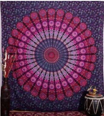 Tessuto murale mandala