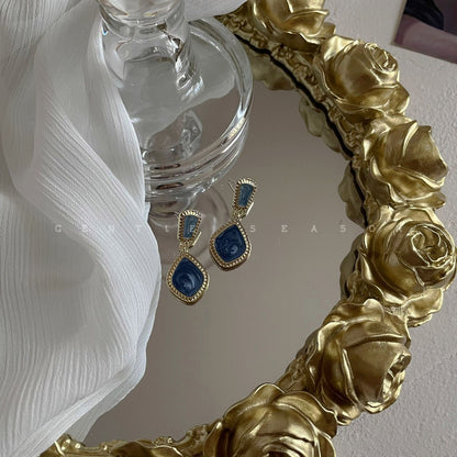 Orecchini Blu Sfumati