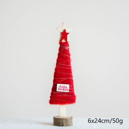 Decorazione alce feltro natale