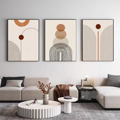 Trittico astratto