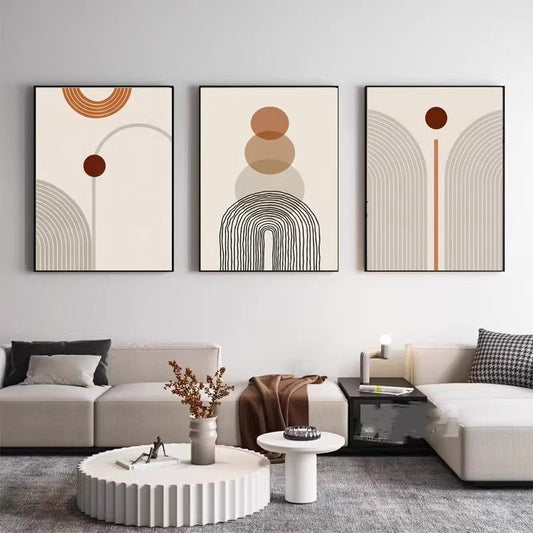 Trittico astratto