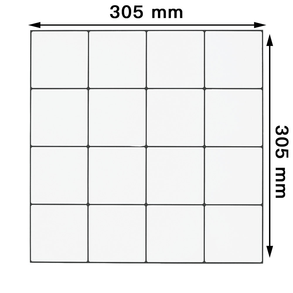 Adesivo murale Bagno minimalista