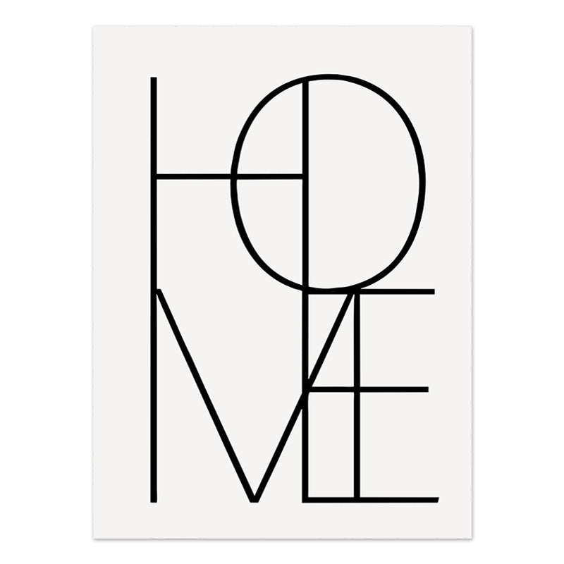 Poster Astratto Bohemiano