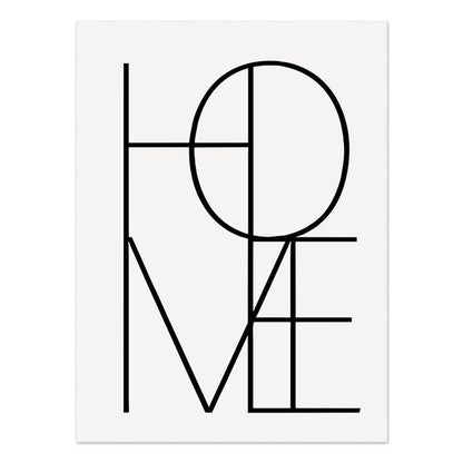 Poster Astratto Bohemiano