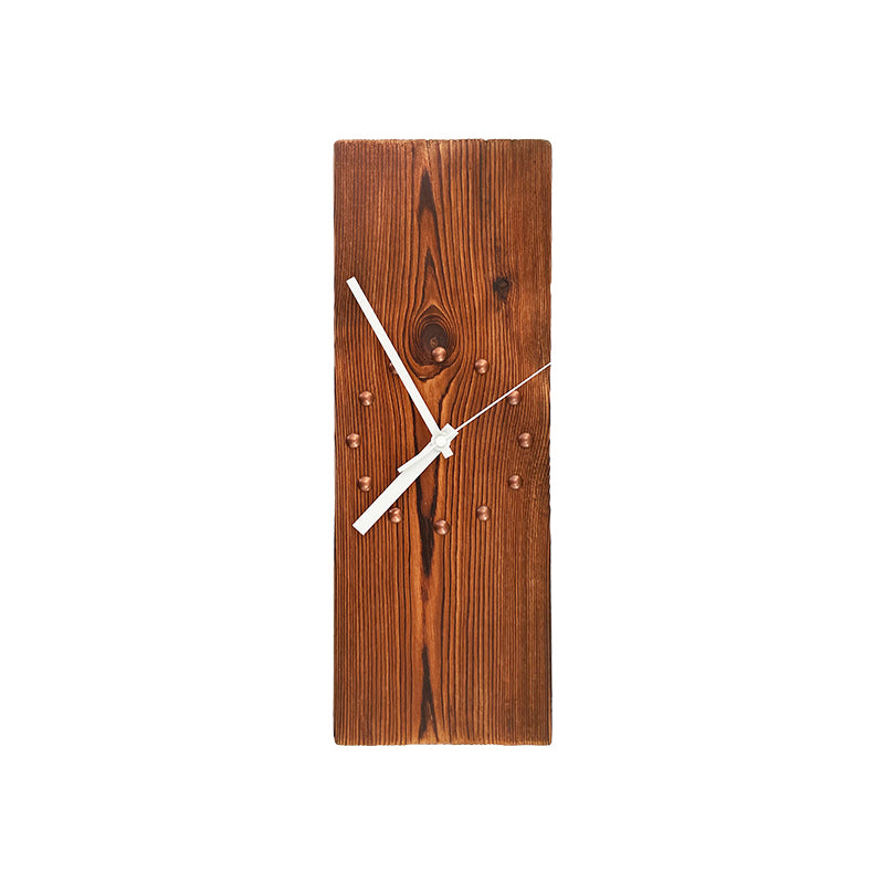 Orologio parete legno art deco