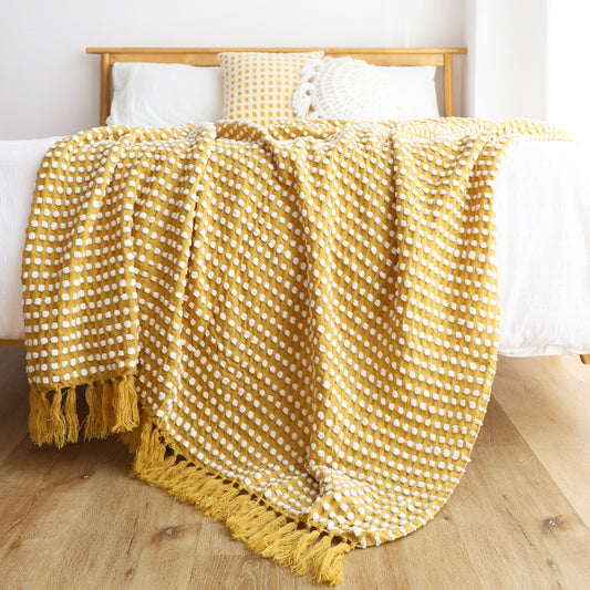 Coperta Tassellata in stile nordico