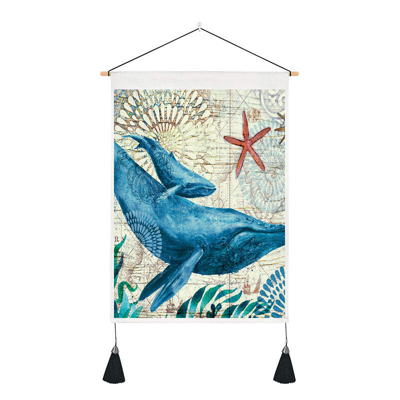 Arazzo creature marine