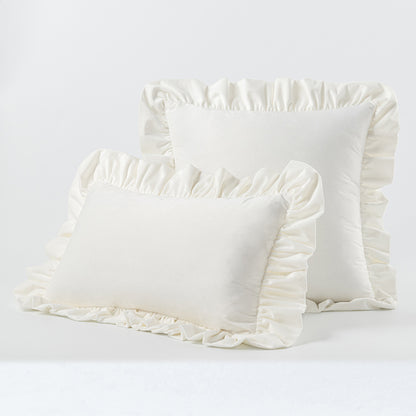 Cuscini velluto pizzo