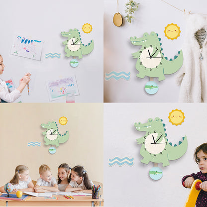 Orologio da parete Dinosauro bimbi