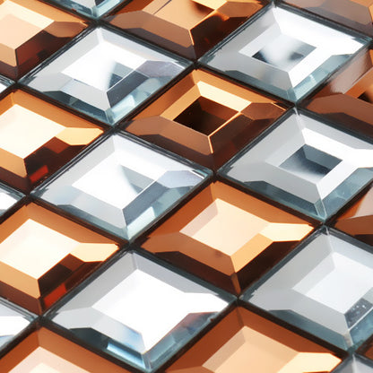 Specchio murale a mosaico
