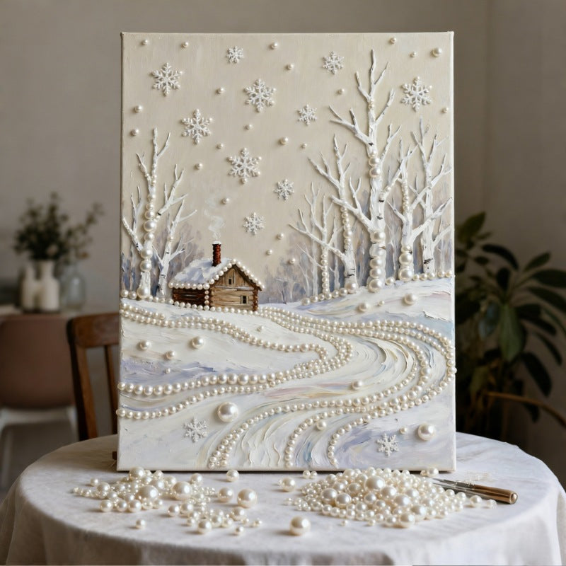 Quadro diamante fiori