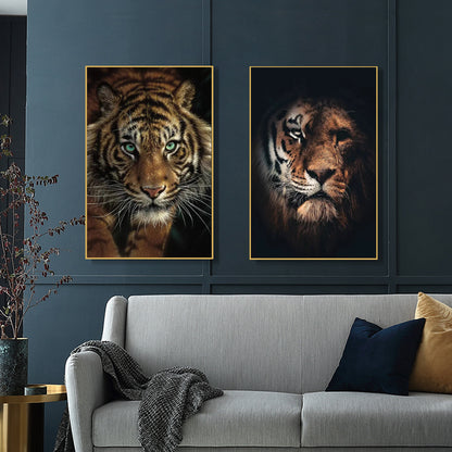 Quadro tigre africana