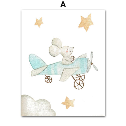 Poster scandinavo bimbi