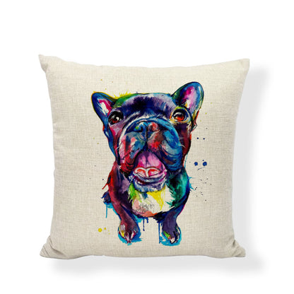 Cuscino con stampa artistica