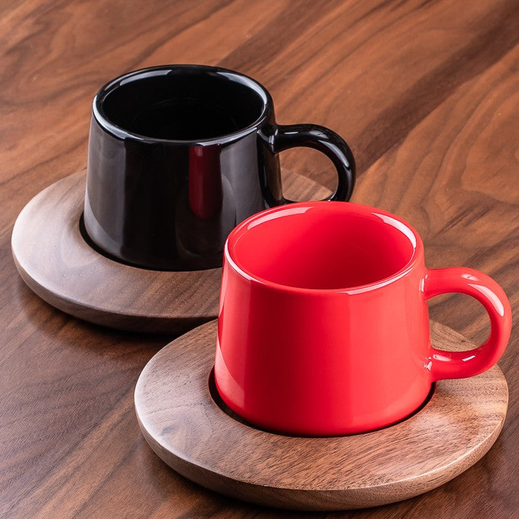 Tazza ceramica rossa