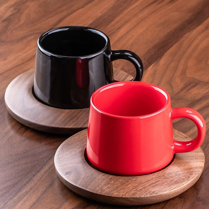 Tazza ceramica rossa