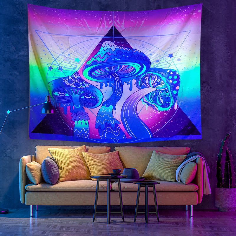 Ornamento mandala fluo