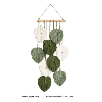 Arazzo boho foglie