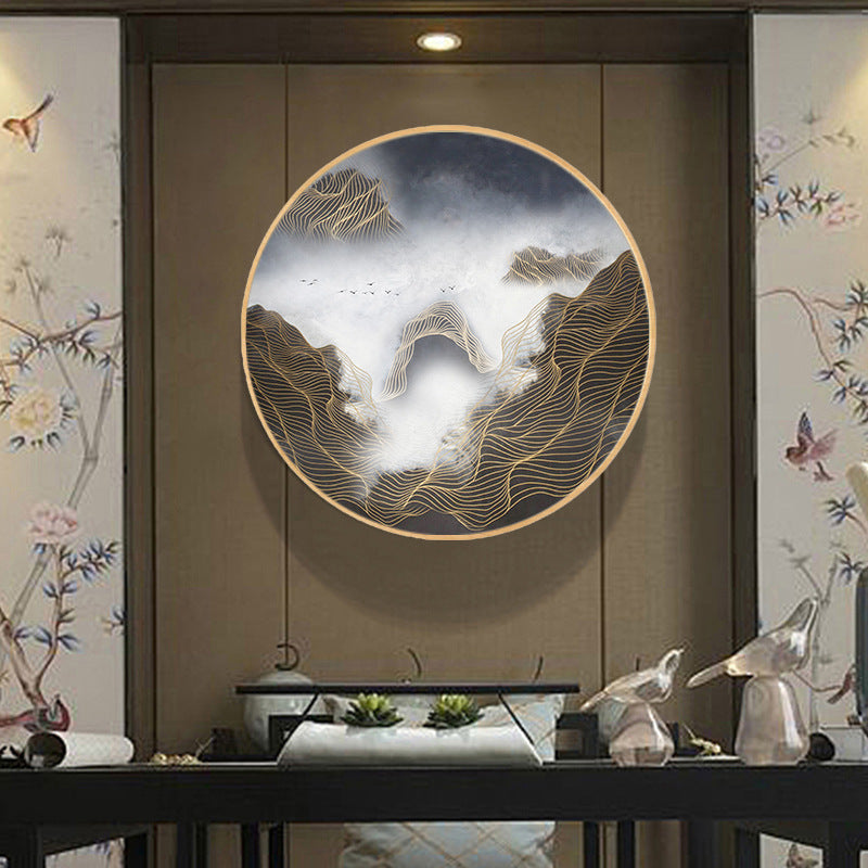 Quadro in MDF Montagne stile cinese