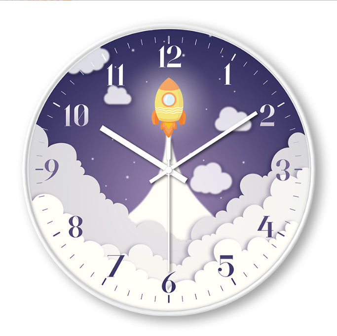 Orologio da parete Tema spazio papercraft