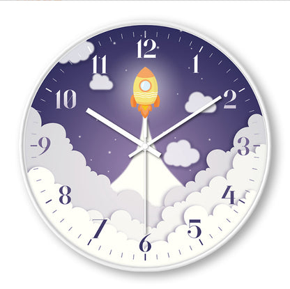 Orologio da parete Tema spazio papercraft