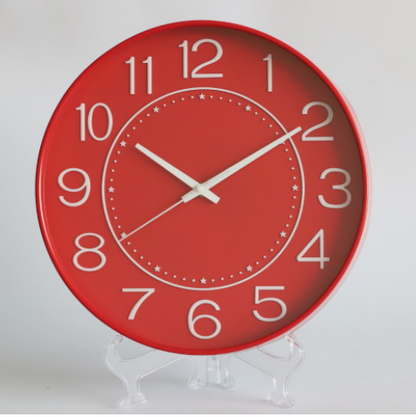 Orologio da parete Rosso bianco
