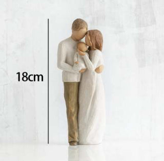 Statuetta Famiglia Nordica