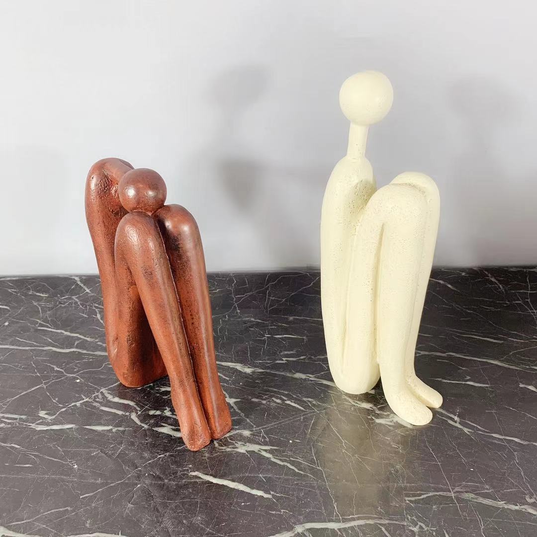 Decorazione ritratto astratto