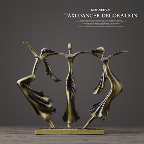 Scultura figura danzante