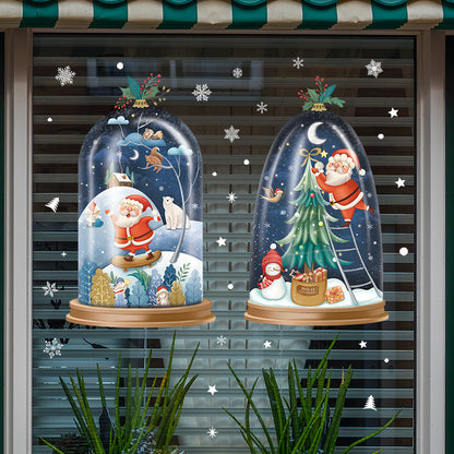 Adesivo Natale Fiocchi