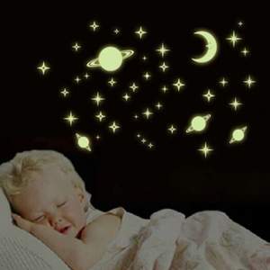 Adesivo stelle fluorescente