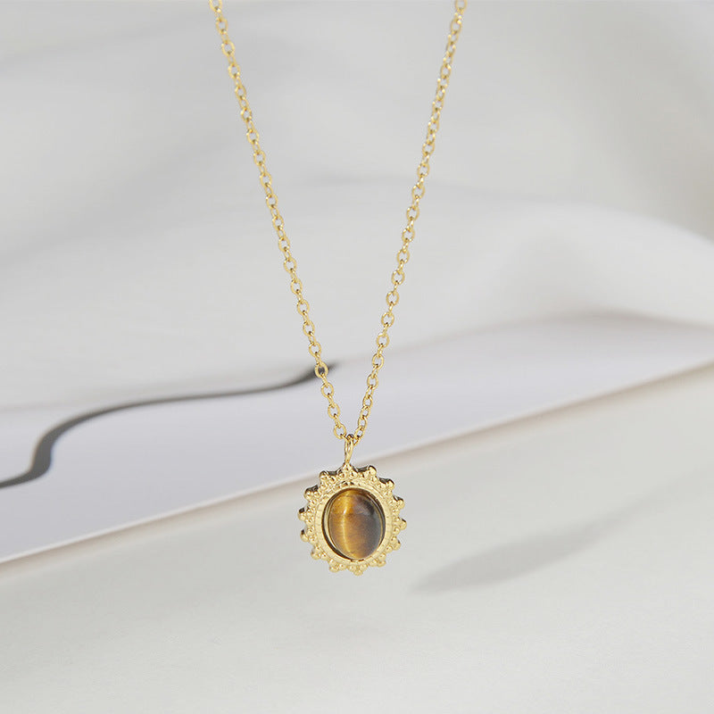Collana pendente turchese