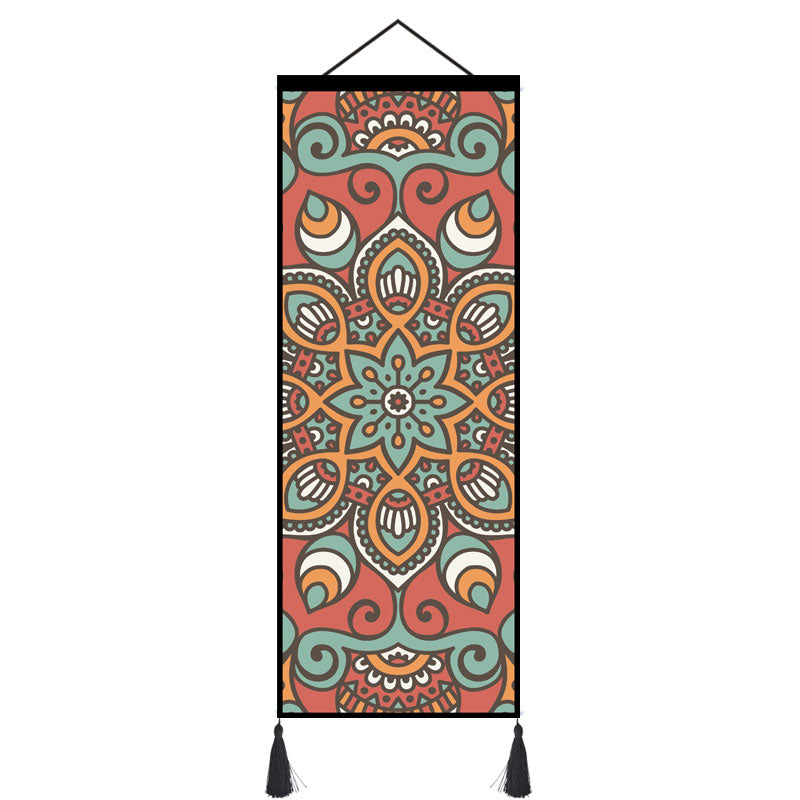 Quadro su tela Mandala indiani colorati