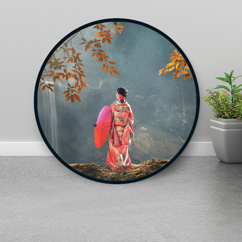 Quadro geisha stile giapponese