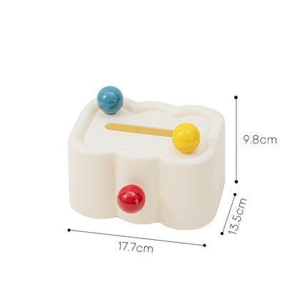 Scatola fazzoletti crema