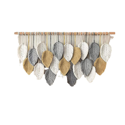 Arazzo foglie cotone