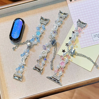 Cinturino smartwatch notte stellata
