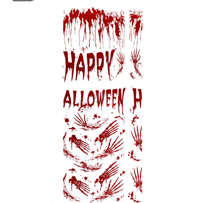 Adesivo murale horror