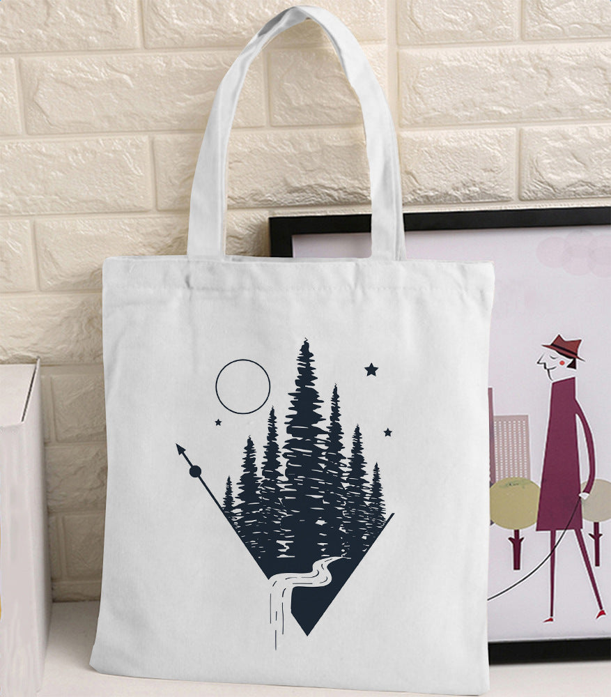 Borsa tela multicolore stampe varie