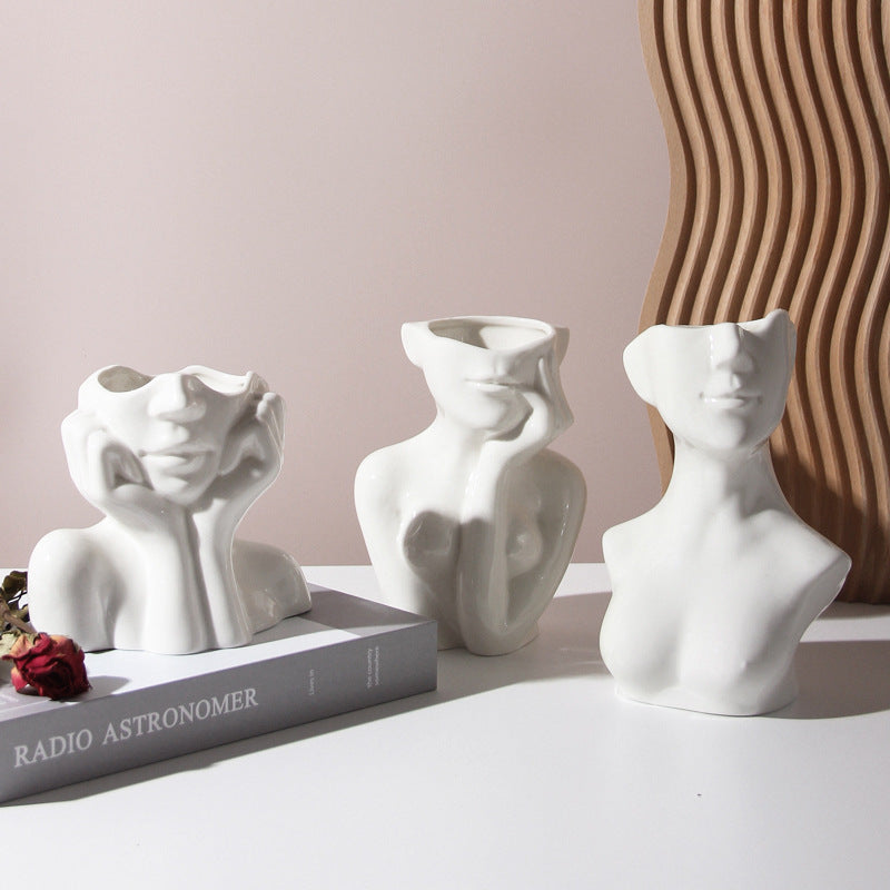 Vaso busto donna